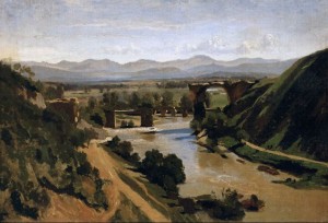 Ponte di Narni, anno 1825.